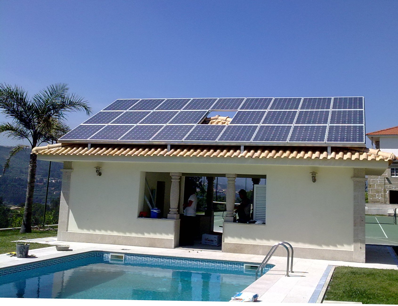 microprodução FV Pn=3.68 kW